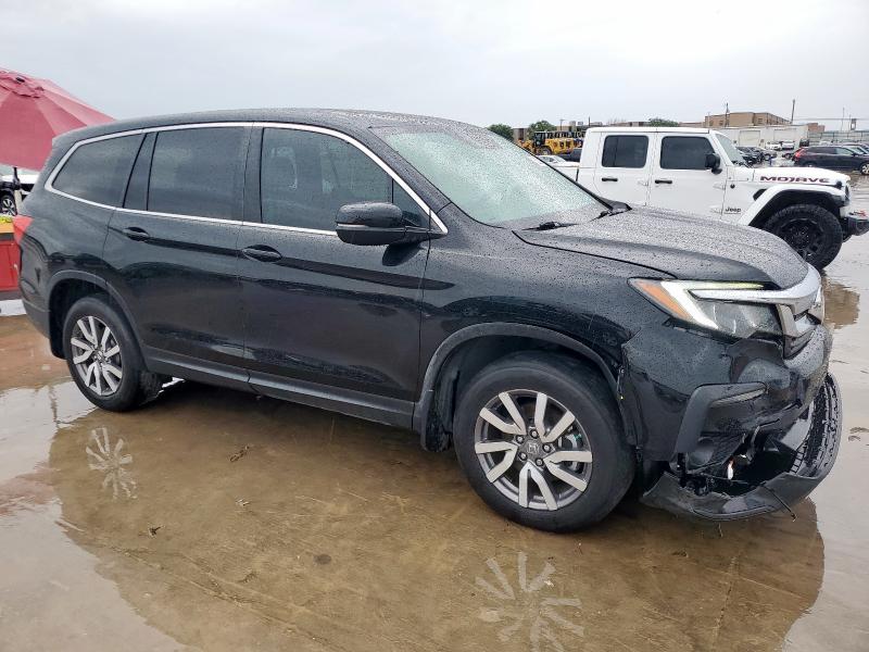 5FNYF5H58NB006460 - 2022 HONDA PILOT EXL BLACK photo 4