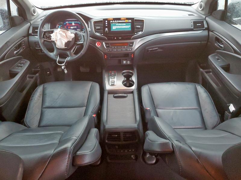 5FNYF5H58NB006460 - 2022 HONDA PILOT EXL BLACK photo 8