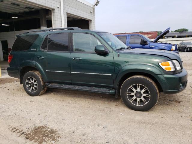 5TDBT48A94S218218 - 2004 TOYOTA SEQUOIA LIMITED GREEN photo 4