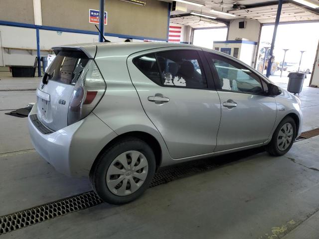 JTDKDTB31E1562321 - 2014 TOYOTA PRIUS C SILVER photo 3