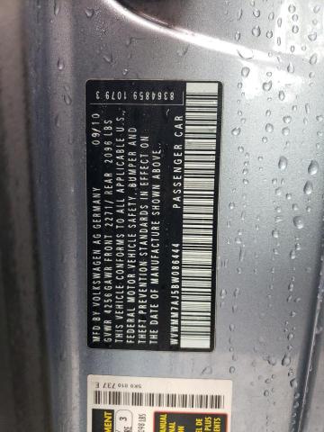 WVWMM7AJ5BW086444 - 2011 VOLKSWAGEN GOLF ლურჯი ფოტო 12