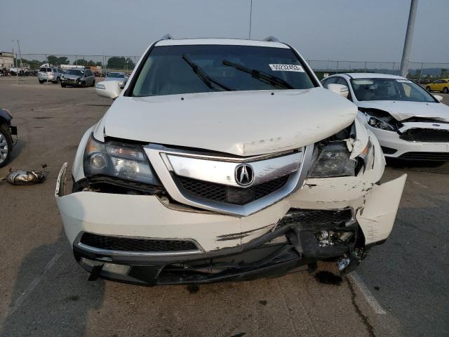 2HNYD2H60DH520464 - 2013 ACURA MDX ADVANCE WHITE photo 5