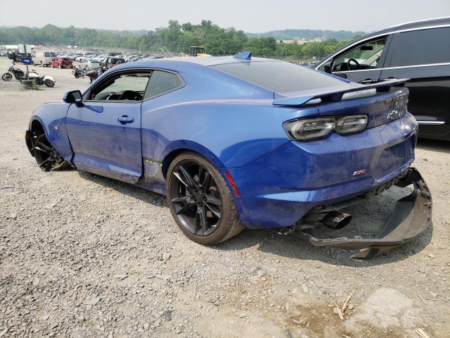 1G1FE1R76P0109518 - 2023 CHEVROLET CAMARO LT1 BLUE photo 2