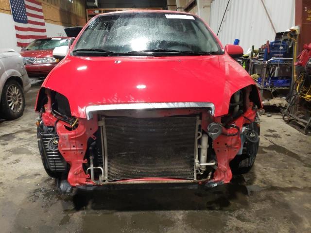 KL1TD56698B152943 - 2008 CHEVROLET AVEO BASE Qırmızı foto 5