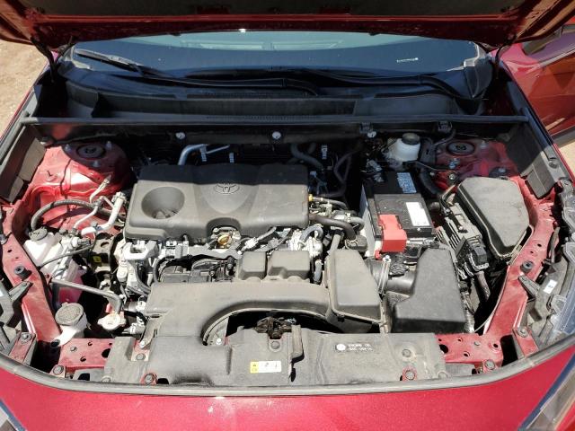 2T3G1RFV6NW304133 - 2022 TOYOTA RAV4 LE RED photo 12