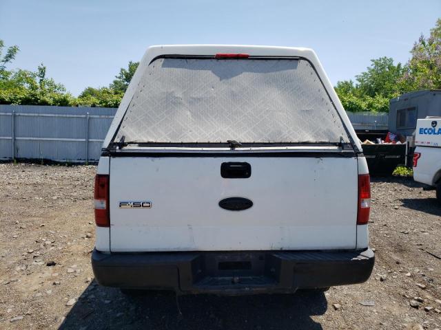 1FTVX12566NA85454 - 2006 FORD F150 WHITE photo 6