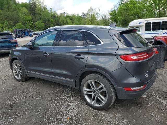 5LMCJ3D95HUL62861 - 2017 LINCOLN MKC RESERVE ნაცრისფერი ფოტო 2