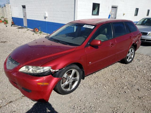 1YVFP82D745N66616 - 2004 MAZDA 6 S RED photo 1