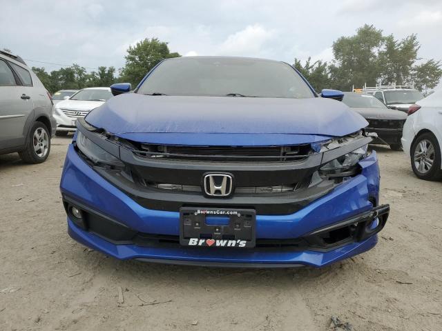 2HGFC2F8XKH555046 - 2019 HONDA CIVIC SPORT 蓝色 照片 5