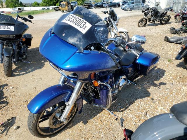 1HD1KTM15FB658380 - 2015 HARLEY-DAVIDSON FLTRXS ROAD GLIDE SPECIAL BLUE photo 2