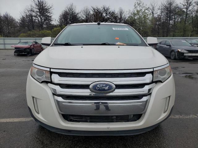 2FMDK4JC5BBA08216 - 2011 FORD EDGE SEL WHITE photo 5