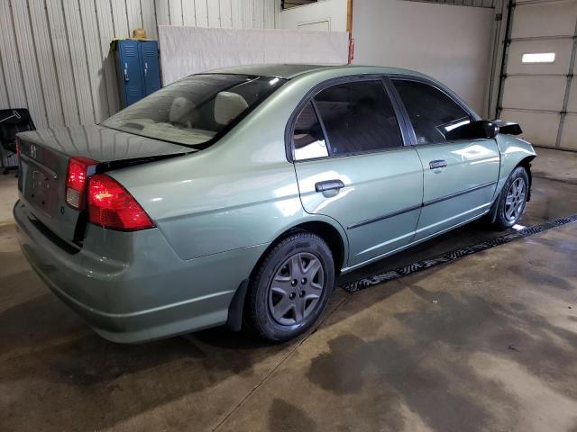 1HGES16334L015427 - 2004 HONDA CIVIC DX VP GREEN photo 3