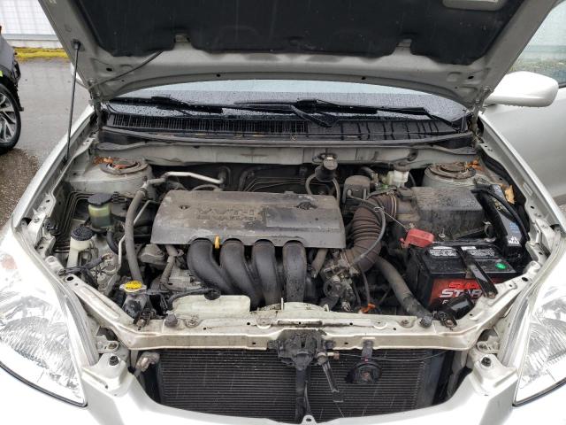 2T1KR32E64C313588 - 2004 TOYOTA COROLLA MA XR SILVER photo 9