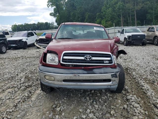 5TBRT38141S139522 - 2001 TOYOTA TUNDRA ACCESS CAB LIMITED MAROON photo 5