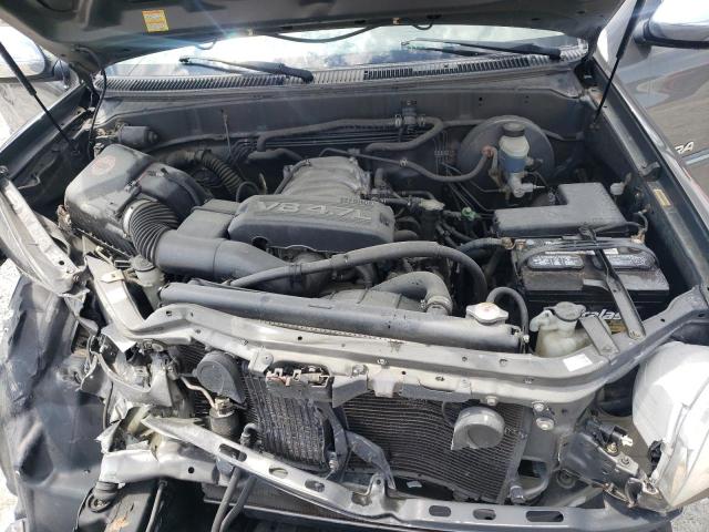 5TBRT34144S450619 - 2004 TOYOTA TUNDRA ACCESS CAB SR5 GRAY photo 11