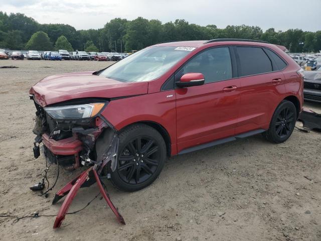 2FMPK4J90LBB33322 - 2020 FORD EDGE SEL RED photo 1