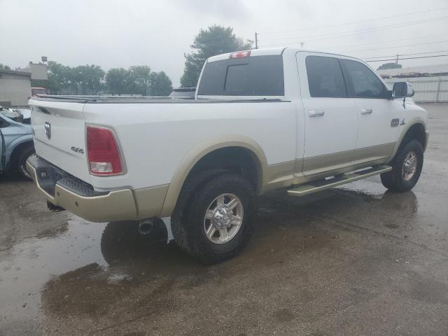 3C6UR5GL1DG610714 - 2013 RAM 2500 LONGHORN WHITE photo 3