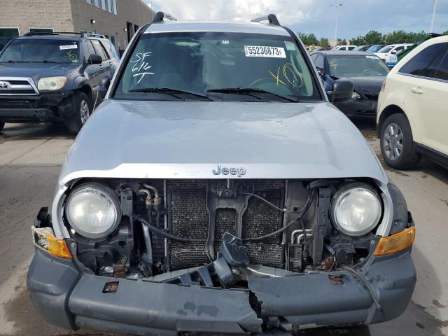 1J4GL38K45W722793 - 2005 JEEP LIBERTY RENEGADE SILVER photo 5