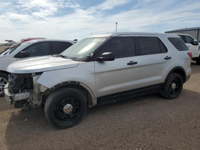 1FM5K8AR5HGE39916 - 2017 FORD EXPLORER POLICE INTERCEPTOR GRAY photo 1