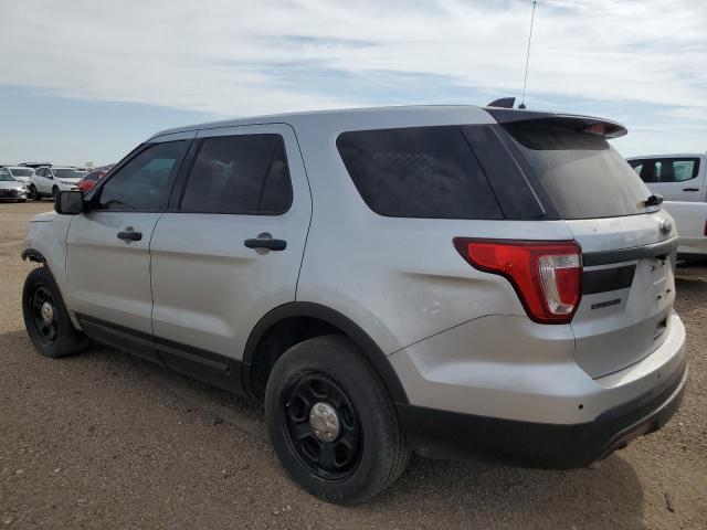 1FM5K8AR5HGE39916 - 2017 FORD EXPLORER POLICE INTERCEPTOR GRAY photo 2