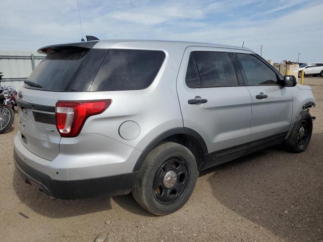 1FM5K8AR5HGE39916 - 2017 FORD EXPLORER POLICE INTERCEPTOR GRAY photo 3