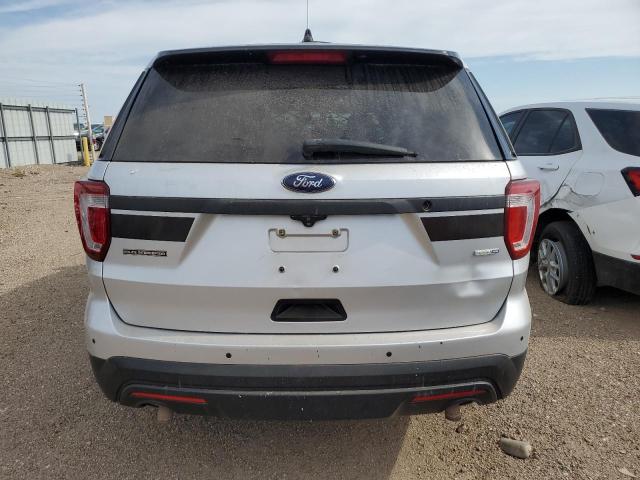 1FM5K8AR5HGE39916 - 2017 FORD EXPLORER POLICE INTERCEPTOR GRAY photo 6