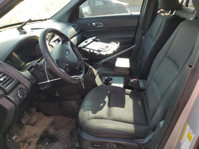 1FM5K8AR5HGE39916 - 2017 FORD EXPLORER POLICE INTERCEPTOR GRAY photo 7