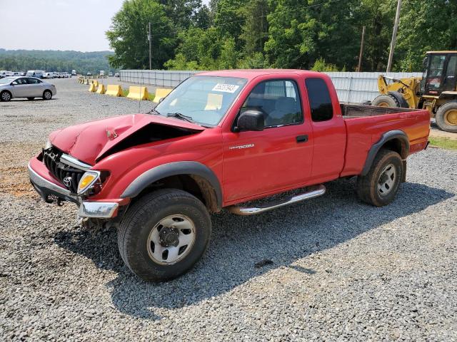 5TESN92N72Z012656 - 2002 TOYOTA TACOMA XTRACAB PRERUNNER RED photo 1