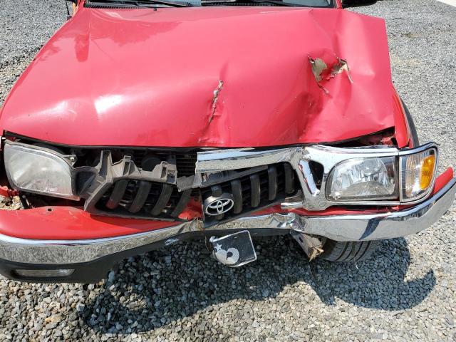5TESN92N72Z012656 - 2002 TOYOTA TACOMA XTRACAB PRERUNNER წითელი ფოტო 11