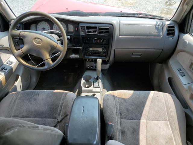 5TESN92N72Z012656 - 2002 TOYOTA TACOMA XTRACAB PRERUNNER წითელი ფოტო 8