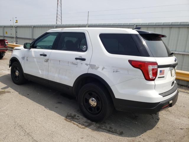 1FM5K8ARXJGA26668 - 2018 FORD EXPLORER POLICE INTERCEPTOR WHITE photo 2