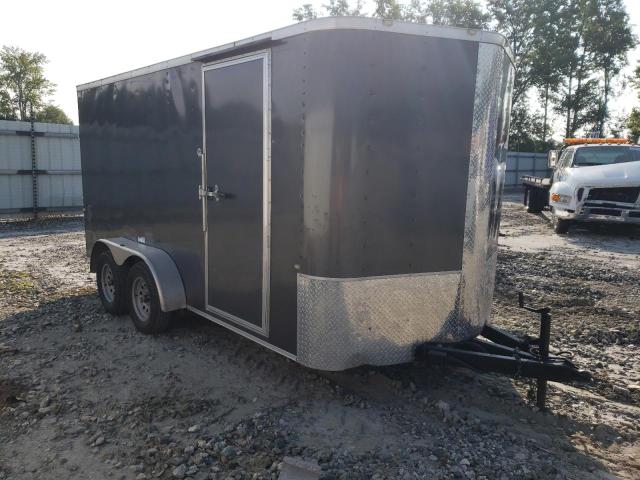 4D6EB1626JA039677 - 2018 CARGO TRAILER GRAY photo 1