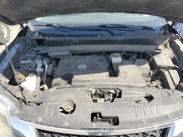 5N1AR2MN6DC624817 - 2013 NISSAN PATHFINDER S GRAY photo 12