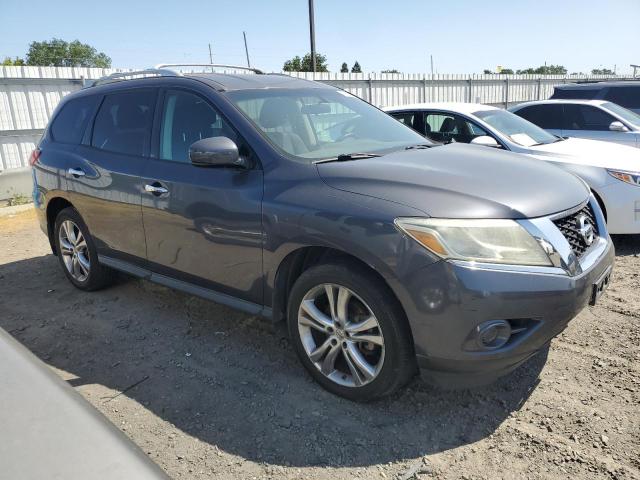 5N1AR2MN6DC624817 - 2013 NISSAN PATHFINDER S GRAY photo 4