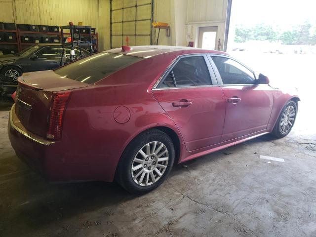 1G6DG5E51C0149670 - 2012 CADILLAC CTS LUXURY COLLECTION MAROON photo 3