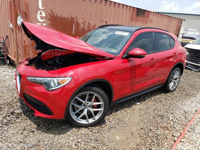 ZASFAKNN4J7B98833 - 2018 ALFA ROMEO STELVIO TI SPORT RED photo 1