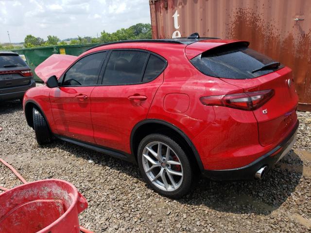 ZASFAKNN4J7B98833 - 2018 ALFA ROMEO STELVIO TI SPORT RED photo 2