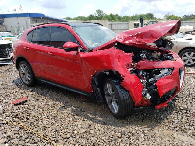 ZASFAKNN4J7B98833 - 2018 ALFA ROMEO STELVIO TI SPORT RED photo 4
