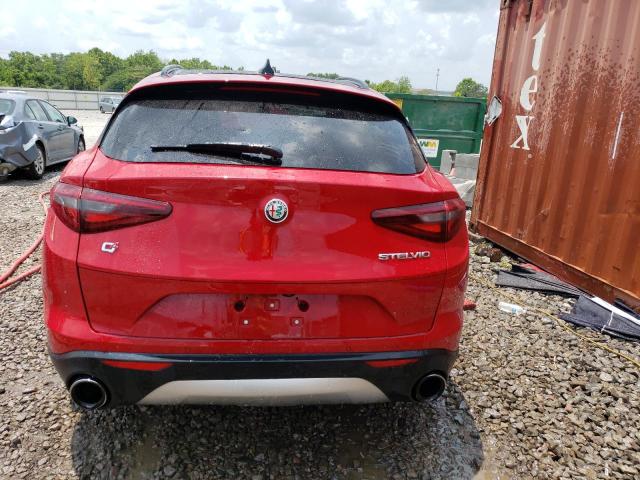 ZASFAKNN4J7B98833 - 2018 ALFA ROMEO STELVIO TI SPORT RED photo 6