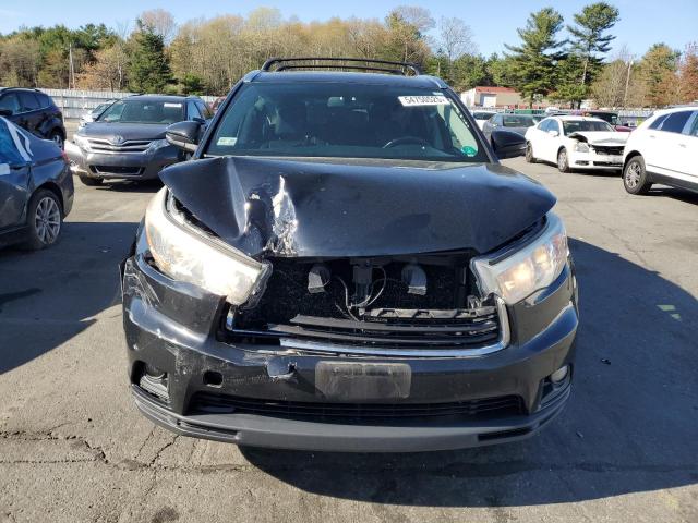 5TDJKRFH6GS263505 - 2016 TOYOTA HIGHLANDER XLE 黑色 照片 5
