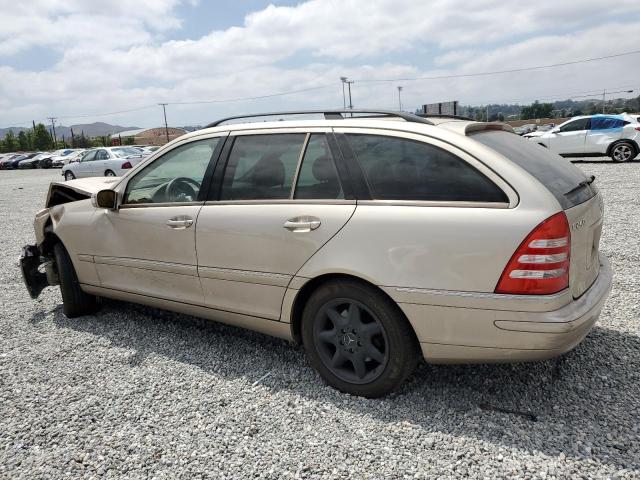 WDBRH61JX3F344896 - 2003 MERCEDES-BENZ C 240 SPORTWAGON GOLD photo 2