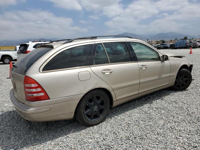 WDBRH61JX3F344896 - 2003 MERCEDES-BENZ C 240 SPORTWAGON GOLD photo 3