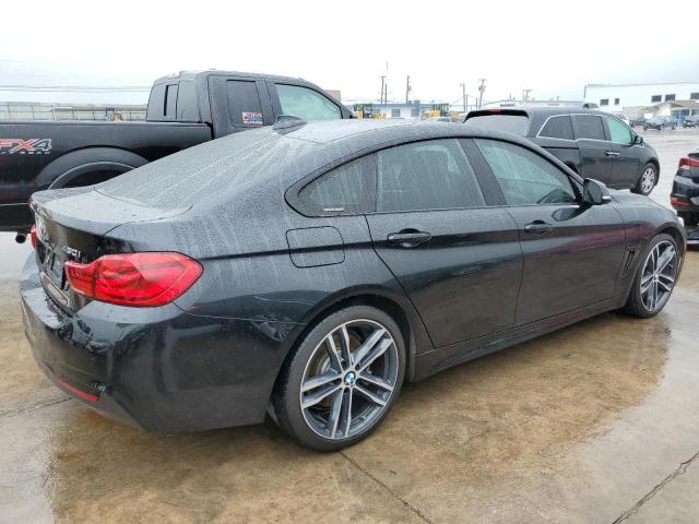WBA4J1C55KBM15654 - 2019 BMW 430I GRAN COUPE BLACK photo 3