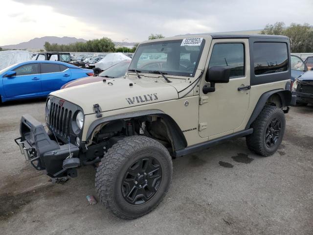 1C4AJWAGXHL646575 - 2017 JEEP WRANGLER SPORT CREAM photo 1