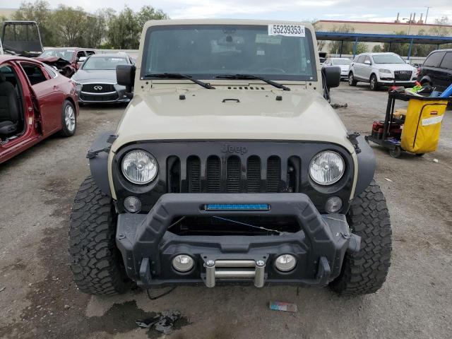 1C4AJWAGXHL646575 - 2017 JEEP WRANGLER SPORT CREAM photo 5