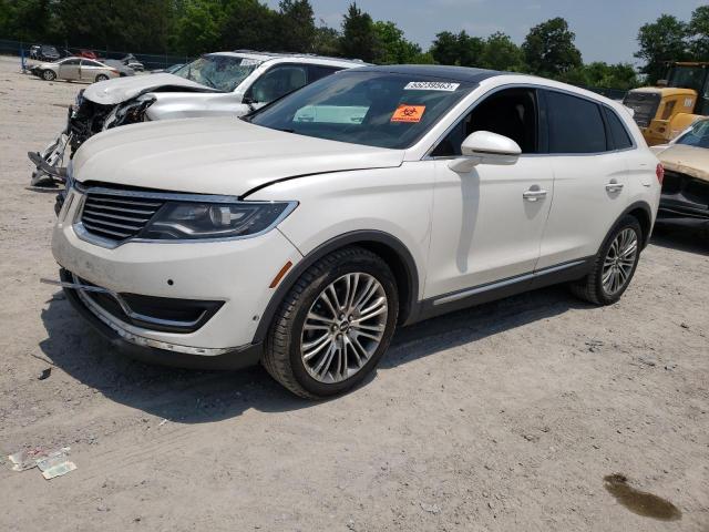 2LMTJ6LR6GBL24165 - 2016 LINCOLN MKX RESERVE WHITE photo 1