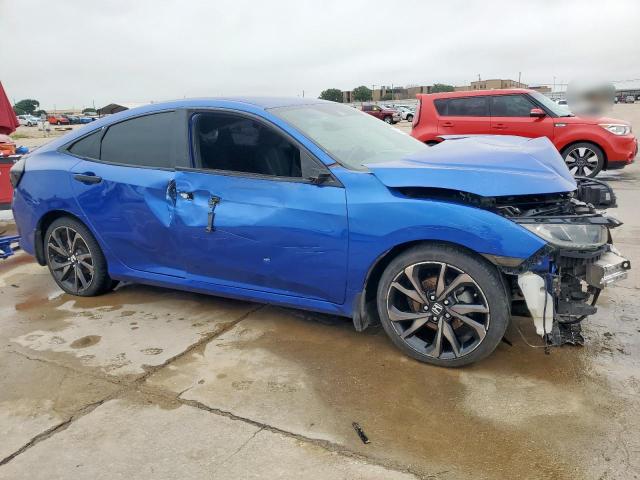 2HGFC2F85KH503999 - 2019 HONDA CIVIC SPORT Niebieski zdjęcie 4