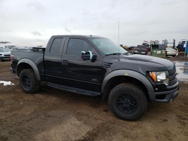 1FTEX1E64AFC51719 - 2010 FORD F150 SUPER CAB BLACK photo 4