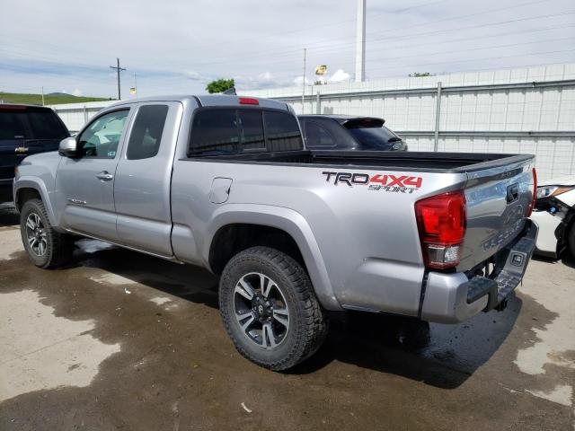 5TFSZ5AN7GX009592 - 2016 TOYOTA TACOMA ACCESS CAB ნაცრისფერი ფოტო 2