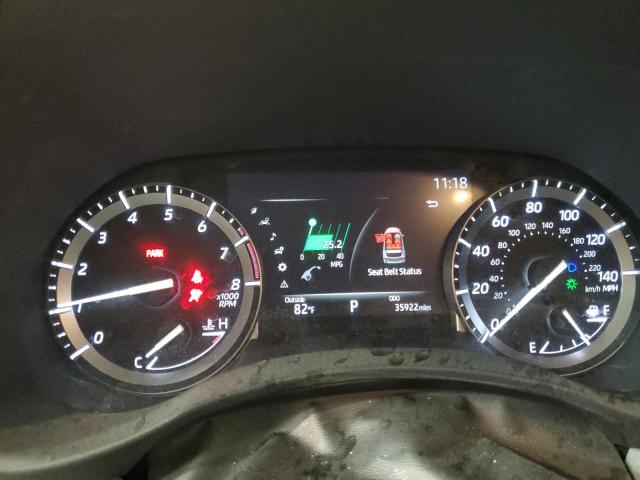 5TDGZRBH4MS555760 - 2021 TOYOTA HIGHLANDER XLE Արծաթագույն լուսանկար 9